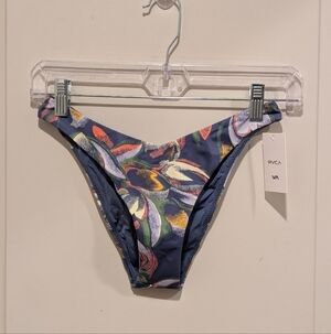 RVCA Multicolor Floral Bikini Bottom XS NWT